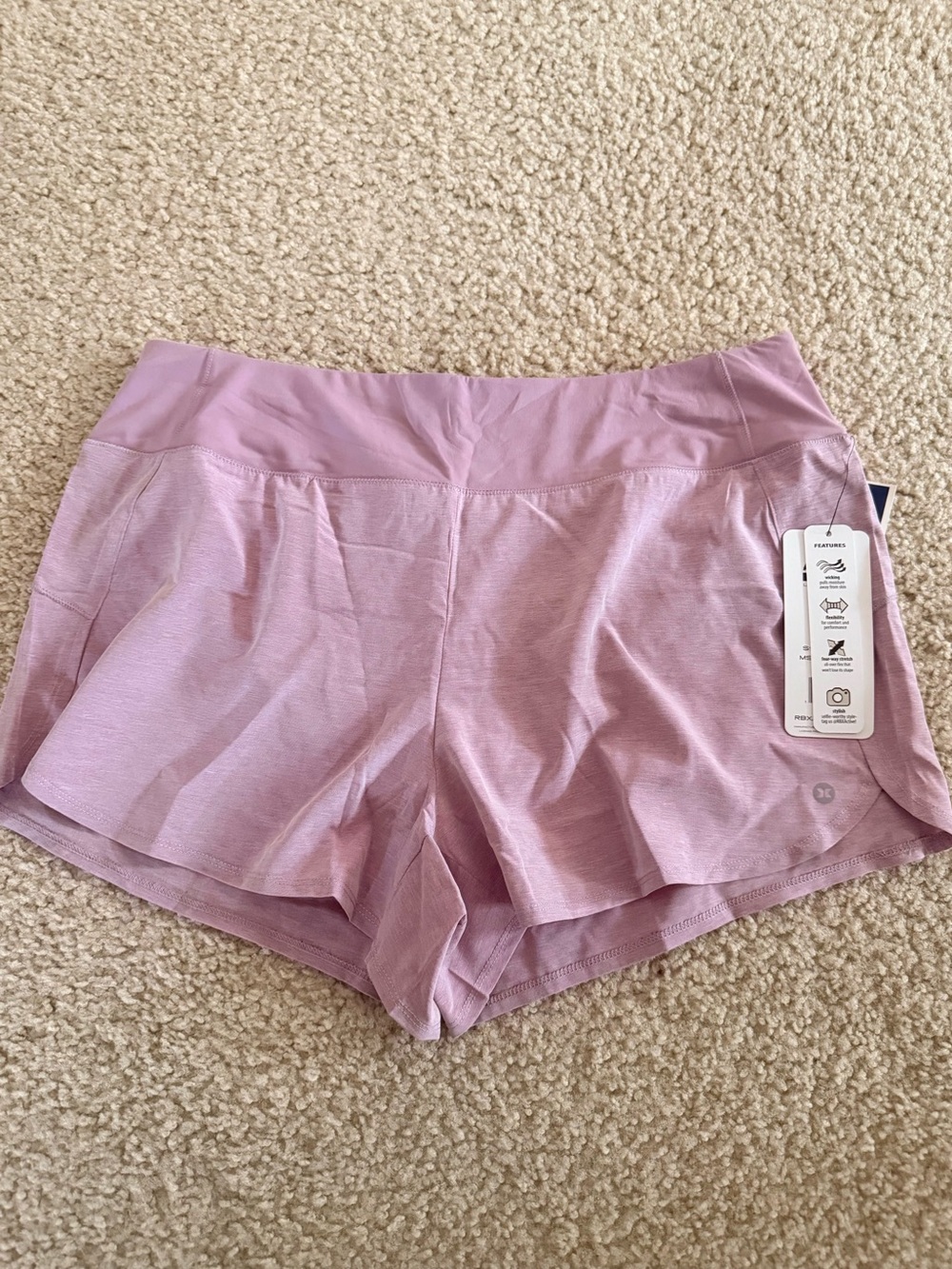 Lululemon Light Purple Athletic Shorts